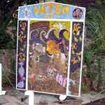 The Well Dressing in the Square 2001 "click to enlarge"