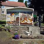The well dressing on the Green 2003 "click to enlarge"
