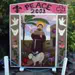 Well Dressing in the Square 2003 "click to enlarge"